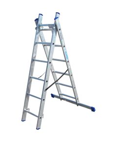Драбина двосекційна, розкладна  2.4 (VHR HK 2*6), фото  | SNABZHENIE.com.ua