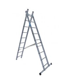 Драбина двосекційна, розкладна  4 (VHR Т 2*9), фото  | SNABZHENIE.com.ua