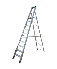 Стрем'янка алюмінієва, 10 сходинок  3.05 (SHRP 10), фото  | SNABZHENIE.com.ua