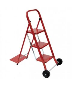 Стрем'янка металева на колесах, 3 сходинки  1.15 (ORW 3D), фото  | SNABZHENIE.com.ua