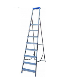 Стрем'янка алюмінієва з органайзером, 8 сходинок  2.42 (JHR 508), фото  | SNABZHENIE.com.ua