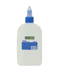 Клей канцелярський, 200 мл, з ковпачком-дозатором  ковпачок - дозатор (Im-off), фото  | SNABZHENIE.com.ua