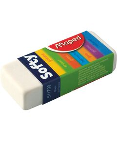 Гумка SOFTY у картонному тримачі, дисплей  Олівець (Im-off), фото  | SNABZHENIE.com.ua