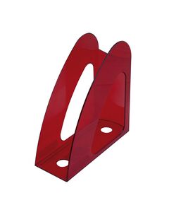 Лоток пластиковий вертикальний ВЕСЕЛКА, JOBMAX, багряний  1 (80614), фото  | SNABZHENIE.com.ua