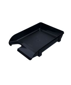 Лоток пластиковий горизонтальний, чорний  1 (80503), фото  | SNABZHENIE.com.ua