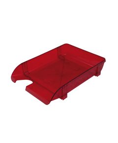 Лоток пластиковий горизонтальний, червоний  1 (80504), фото  | SNABZHENIE.com.ua