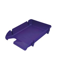Лоток пластиковий горизонтальний КОМПАКТ, фіолетовий  1 (80608), фото  | SNABZHENIE.com.ua