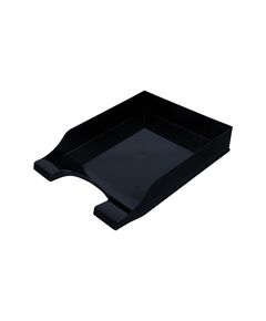 Лоток пластиковий горизонтальний Симетрія, чорний  1 (80803), фото  | SNABZHENIE.com.ua
