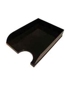 Лоток горизонтальний, чорний  3 (ЛГ-04черн.), фото  | SNABZHENIE.com.ua