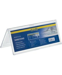 Іменна табличка, двостороння, 200*72мм, зі змінним вкладишем, пластикова  Полістирол (Im-off), фото  | SNABZHENIE.com.ua