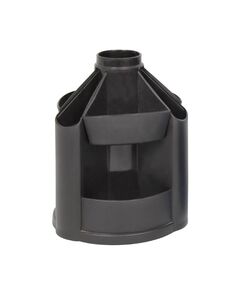 Органайзер настільний "Вертушка середня" чорний  Пластик (Im-off), фото  | SNABZHENIE.com.ua