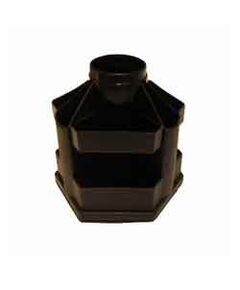 Органайзер настільний "Вертушка велика" чорний  Пластик (Im-off), фото  | SNABZHENIE.com.ua