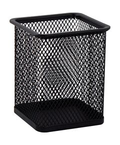 Підставка для ручок квадратна, металева, чорна  Метал (Im-off), фото  | SNABZHENIE.com.ua