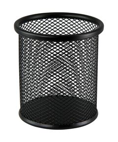 Підставка для ручок кругла, металева, чорна  Метал (Im-off), фото  | SNABZHENIE.com.ua