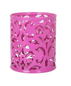 Підставка для ручок, BAROCCO, металева, рожева  Метал (Im-off), фото  | SNABZHENIE.com.ua