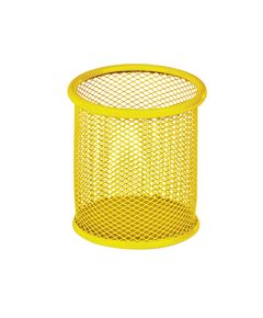 Підставка для пишучого приладдя, метал, жовта, KIDS Line  Метал (Im-off), фото  | SNABZHENIE.com.ua