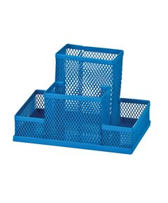 Органайзер настільний, метал, синій, KIDS Line  Метал (Im-off), фото  | SNABZHENIE.com.ua