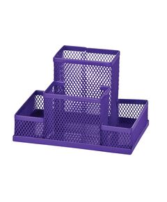 Органайзер настільний, метал, фіолетовий, KIDS Line  Метал (Im-off), фото  | SNABZHENIE.com.ua