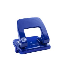 Діркопробивач металевий, до 25 аркушів, 122х108х54мм, синій  Метал (Im-off), фото  | SNABZHENIE.com.ua