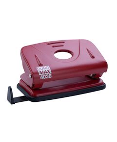 Діркопробивач металевий, до 10 аркушів, 123х61х38мм, червоний  Метал (Im-off), фото  | SNABZHENIE.com.ua