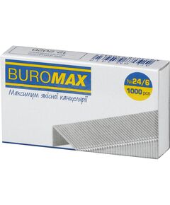 Скоби №24/6, ЛЮКС, 1000шт.  1000 шт. (Im-off), фото  | SNABZHENIE.com.ua