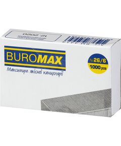 Скоби №26/6, ЛЮКС, 1000шт.  1000 шт. (Im-off), фото  | SNABZHENIE.com.ua