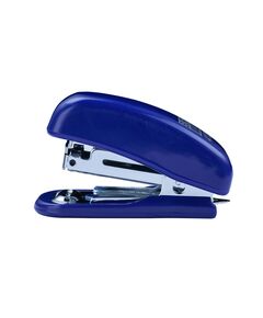 Степлер пластиковий МІНІ,10 аркушів, (скоби №10),  61х36х23мм, синій  Пластик (Im-off), фото  | SNABZHENIE.com.ua