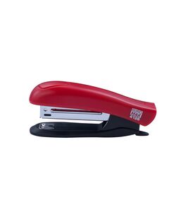 Степлер пластиковий, 12 аркушів, (скоби №10), 88х44х22мм, червоний  Пластик (Im-off), фото  | SNABZHENIE.com.ua