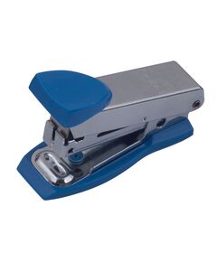 Степлер металевий МІНІ, 12 аркушів, (скоби №10), 61x34x25мм, синій  Метал (Im-off), фото  | SNABZHENIE.com.ua