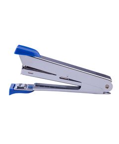 Степлер металевий, 12 аркушів, (скоби №10), 94x42x21мм, синій  Метал (Im-off), фото  | SNABZHENIE.com.ua