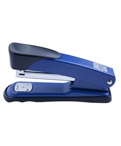 Степлер металевий, 25 арк., (скоби №24; 26), 138х65х40 мм, синій  пластикова накладка (Im-off), фото  | SNABZHENIE.com.ua