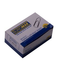 Скрiпки нікельовані, 28 мм, п'ятикутні, 100 шт. в карт.упаковці  28 мм (Im-off), фото  | SNABZHENIE.com.ua