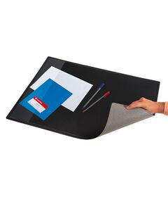 Підкладка для письма з кишенею, чорний  ПВХ (Im-off), фото  | SNABZHENIE.com.ua
