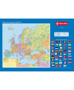 Підкладка для письма "Карта Європи"  ПВХ (Im-off), фото  | SNABZHENIE.com.ua