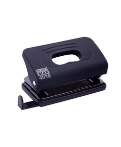 Діркопробивач пластиковий, RUBBER TOUCH, до 10 арк., 120х58х59 мм, чорний  Пластик. метал (Im-off), фото  | SNABZHENIE.com.ua