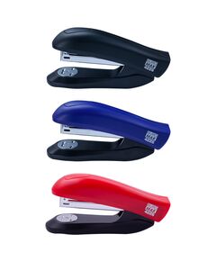 Степлер пластиковий, до 20 арк., (скоби №24; 26), 139х65х37 мм, асорті  Пластик, фото  | SNABZHENIE.com.ua