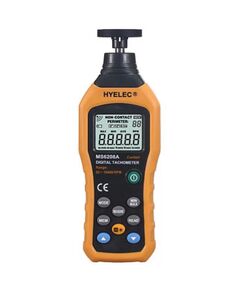 Контактний тахометр  від 50 до 99999 об./хв. (HYELEC), фото  | SNABZHENIE.com.ua