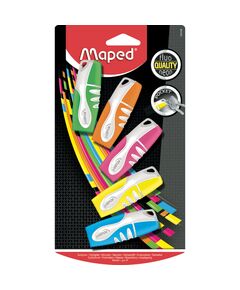 Текст-маркер FLUO PEPS SOFT POCKET, ассорти  Водна (Im-off), фото  | SNABZHENIE.com.ua