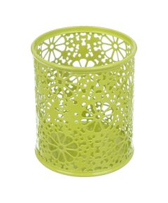 Підставка для ручок кругла, SPRING, PASTEL, металева, салатова  Метал (Im-off), фото  | SNABZHENIE.com.ua