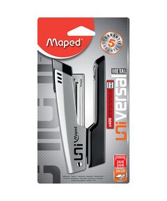 Степлер UNIVERSAL, метал, 20л., (скоби №24/6; 26/6), асорті  Пластик. метал (Im-off), фото  | SNABZHENIE.com.ua