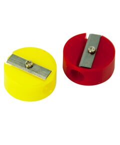 Чинка кругла DISC, 1 отв., пластик. корпус, асорті  кругла (Im-off), фото  | SNABZHENIE.com.ua