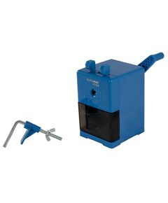 Чинка механ.на струбцині, 120х77х135мм, 1 отв., з контейнером, асорті  на струбціні (Im-off), фото  | SNABZHENIE.com.ua