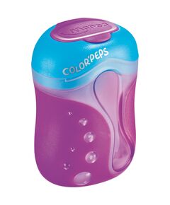 Чинка з контейнером COLOR'PEPS, 2 отв., дисплей, асорті  2 (Im-off), фото  | SNABZHENIE.com.ua