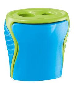 Чинка з контейнером BOOGY, 2 отвори, асорті  2 (Im-off), фото  | SNABZHENIE.com.ua