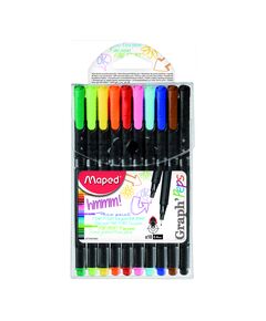 Набір із 10 лайнерів GRAPH PEPS 0,4мм  0.4 (Im-off), фото  | SNABZHENIE.com.ua