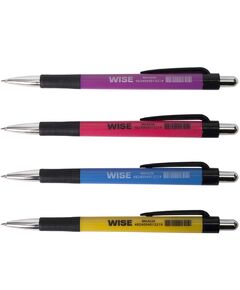 Ручка кулькова автоматична WISE, синя  0.7 (BM.8228), фото  | SNABZHENIE.com.ua