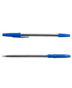 Ручка кулькова NORMA, JOBMAX, синя  0.7 (BM.8118-01), фото  | SNABZHENIE.com.ua