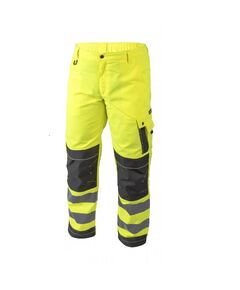 Штани сигнальні WERSE, жовті  3XL (HT5K364-3XL), фото  | SNABZHENIE.com.ua