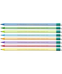 Олівець чорнографітовий Evolution Stripes з гумкою  HB (bc8960342), фото  | SNABZHENIE.com.ua