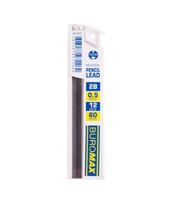 Стрижні до механічних олівців, 2B, 0,5 мм, 12 шт.  2B (Im-off), фото  | SNABZHENIE.com.ua